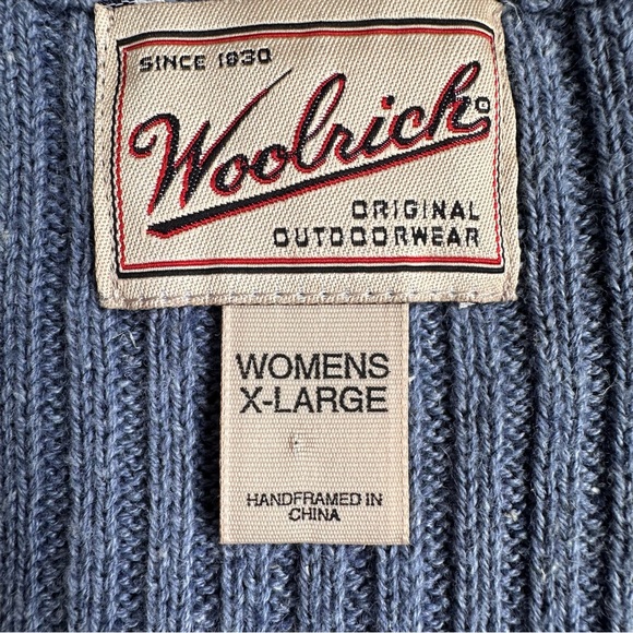 Woolrich Vintage Cottagecore Farm Beehive Spring Pastel Knit Sweater Vest XL - Picture 6 of 7